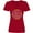 Red, variant on Inktastic I Love My Grandson Autism Awareness Women's V-Neck T-Shirt