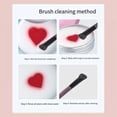 thumbnail image 6 of Makeup Brush Cleaning Soap and Pad Set – Solid Cleanser for Makeup Tools with Silicone Cleaning Pad,Effective and Easy to Rinse,Peach Oolong Scent,Travel-Friendly and Mess-Free, 6 of 7