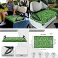 thumbnail image 3 of Jeiento Saint Patrick's Day Dog Paw Print Golf Cart Seat Covers 4 Pack with Golf Cart Steering Wheel Cover and Golf Cart Flags Golf Cart Seat Cushion Cover Steering Wheel Cover Decorations, 3 of 5