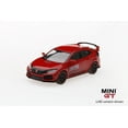 thumbnail image 5 of Mini GT 2017 Honda Civic Type R (FK8)(Red) Time Attack Challenge TSM Model 1/64 Diecast Car MGT00024, 5 of 5