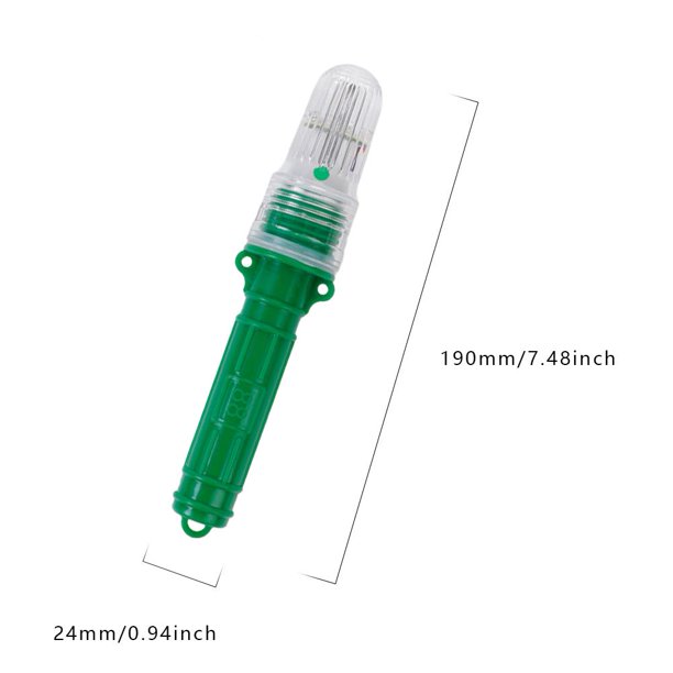 Lámpara de baliza LED Luces de camping impermeables de plástico para artes de pesca (verde) Sywqhk Para Estrenar