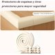 thumbnail image 2 of Protector de Bordes y Esquinas 7 Piezas, Protectores de Esquinas de Muebles, 2m Borde de Protección Anticolisión y 6 Protectores de Esquina, para Bordes de Escritorio, 2 of 4