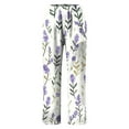 thumbnail image 4 of Bjutir Summer Pants For Women Spring Summer Fashion Casual Printed Trousers Pocket Casual Pants S, 4 of 4