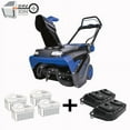 thumbnail image 7 of Snow Joe 12.0-Ah 96V Single-Stage Cordless Battery Powered Push Snow Blower, Dual Port, 7 of 7