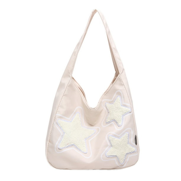 Bolso Hombro Star Tote Hobo Bag para Mujer Compras Gran Capacidad