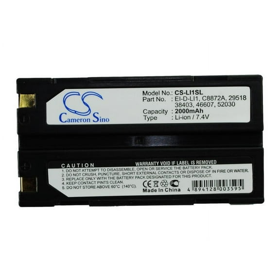 Replacement EI-D-LI1 Battery for PENTAX 46607, 52030, DEP001