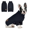 thumbnail image 1 of Suéter para perros, cuello alto, cuello alto, ropa de invierno tejida, 1 of 7
