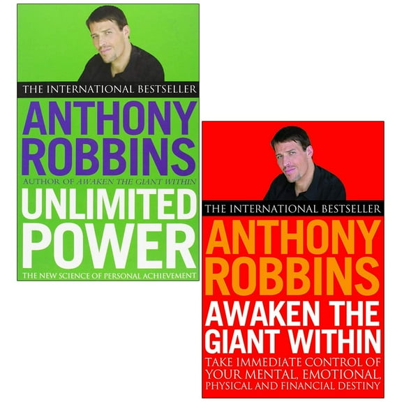 Tony Robbins Collection 2 Books Set - Non Fiction - Paperback