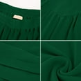thumbnail image 4 of Belle Poque Women Vintage Tiered Swing Skirt Elastic Waist Mid-calf Flared A-Line Skirt Midi Skirt, 4 of 8