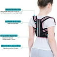thumbnail image 3 of Professional Posture Corrector for Kids, Adjustable Upper Back Posture Brace for Teenagers Boys and Girls Under Clothes Spinal Support to Improves Slouch, Prevent Humpback, Relieve Back Pain, 3 of 3