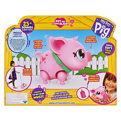 Little Live Pets - My Pet Pig: Piggly | Soft and Jiggly In Little Live Pets Little Live Pets