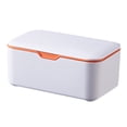 thumbnail image 1 of Refillable Wet Wipes Dispenser for Babies & Adults Moist Locking Container with One Hand Operation for Home Kitchen Bathroom & Travel Storage Organizer with Lid for Home, 1 of 5