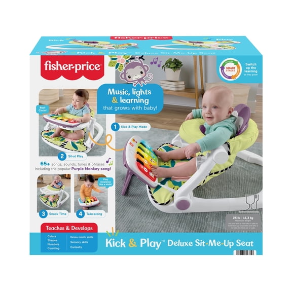 Silla para Bebé Mattel Fisher-Price con Bandeja de Monito