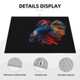 thumbnail image 3 of Fotbe Colorful Betta Fish Alfombrilla de Secado para Cocina con Estampado, 18x24 Pulgadas, 3 of 7