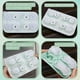 thumbnail image 4 of Silicone ice cube trays with lid, novelty ice cube tray for whiskey, cocktail, beer, 3D fun ice molds., 4 of 5