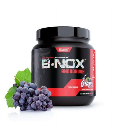 B-Nox Androrush Grape, Pre-Workout & Testosterone Enhancer, Betancourt Nutrition 35 Servings
