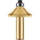 thumbnail image 1 of Diamond Grinding Edge Router Bits - 45 Degree Oblique Milling Cutter with Bearing(1/2 inch-Shank), 1 of 5