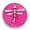 Pink, variant on Snap Jewelry 18MM Red Chevron Dragonfly Ginger Charm Button
