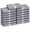 Textured Grey, variant on Classic Dish Towels - 15 Pack - 14" by 25" - 100% Cotton Kitchen Towels - Reusable Bulk Cleaning Cloths - Hand Towels - Super Absorbent - Machine Washable
