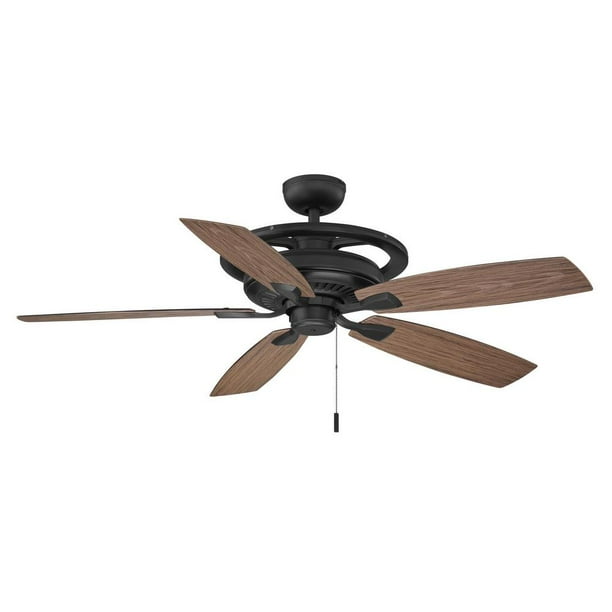 Hampton Bay 52 In Misting Fan Outdoor Only Natural Iron Ceiling New Open Box Com Hampton Bay 52 In Misting Fan Outdoor, Outdoor Ceiling Fan Mounting Brackets
