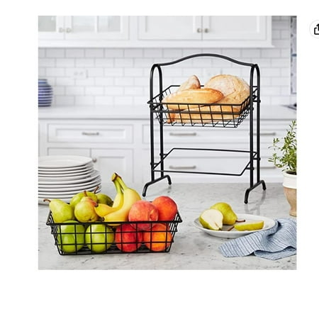 Mm 2-Tier Fruit Basket Stand