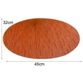 thumbnail image 5 of Oval Placemats for Kitchen Table and Dining Room, Bamboo Texture Heat-Resistant and Surface Washable Table Mat, 17.72"x12.6", 5 of 7