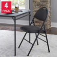thumbnail image 1 of Cosco Commercial Upholstered Folding Chair 4-pack, 1 of 5