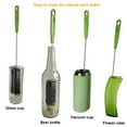 thumbnail image 3 of TAROFISH Bottle Brush Long Handle Cleaner Brushes for Cleaning Neck Bottles Baby Bottles Water Bottles Tumblers Flask Bird Feeder Vase and Home Kitchen Sink Cleaning Brush 16 Inch,1,1PC, 3 of 10