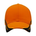 thumbnail image 2 of IDALL Baseball Cap Trucker Hat Mens And Womens Summer Fashion Casual Sunscreen Baseball Caps Cap Hats Snapback Hats for Men Hats for Men Orange One Size, 2 of 3