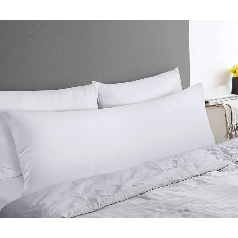 Bedding Full Body Pillow for Adults White 20 x 54 Inch Long Pillow for Sleeping Large Pillow Insert for Side Sleepers Walmart