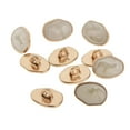 thumbnail image 3 of AMLESO 10 Pack Shaped Marble Pattern Shank Buttons Sew-on Bag Jeans Pants Hat Decor, 3 of 8