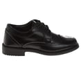 thumbnail image 2 of Josmo Boys Wingtip Oxford Lace Dress Shoes, Black, Size: 3, 2 of 8