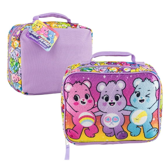 Care Bears Lunch Bag Sequins, 3  years, girls