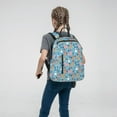 thumbnail image 5 of Naloa Cute Dog Print Lightweight DayBackpack Suitable for school, work, shopping, travel, etc., 5 of 5