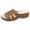 Brown, variant on Womens Sandals Women's Slides for Everyday Leisure and Beach Open Toe Design for Relaxed Wear Easy On Style with Flat Sole for Summer Comfort Beach Shoes Brown,7