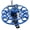 Blue, variant on BOKYAN Portable Multifunction All-Metal Spinning Fishing Reel Hand-Turned Wind Fire Wheel Anti-Tie Lines with Smooth Drag System, Blue, 4.72 in / 12 cm