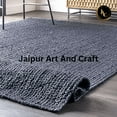 thumbnail image 2 of Jaipur Art And Craft Jute Indoor Carpet Rectangle Hand Braided Reversible Area Rug (4x6 Sq ft), 2 of 6