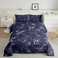 thumbnail image 2 of jejeloiu Safari Dino Dinosaur Bedding Comforter Set,Wild Animal Twin Comforter Sets,Deepblue White Bedding Set For Kids,Luxury Bedroom Decor Reversible,2pcs, 2 of 8