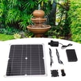 thumbnail image 3 of Solar Water Pump Kit, Solar Powered Water Fountain Pump 5m Lift Intelligent Control  for Flower Irrigation for Yard, 3 of 7