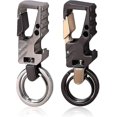 thumbnail image 1 of Llavero clásico para hombre, llavero multifuncional de metal para colgar en la cintura, 1 of 1