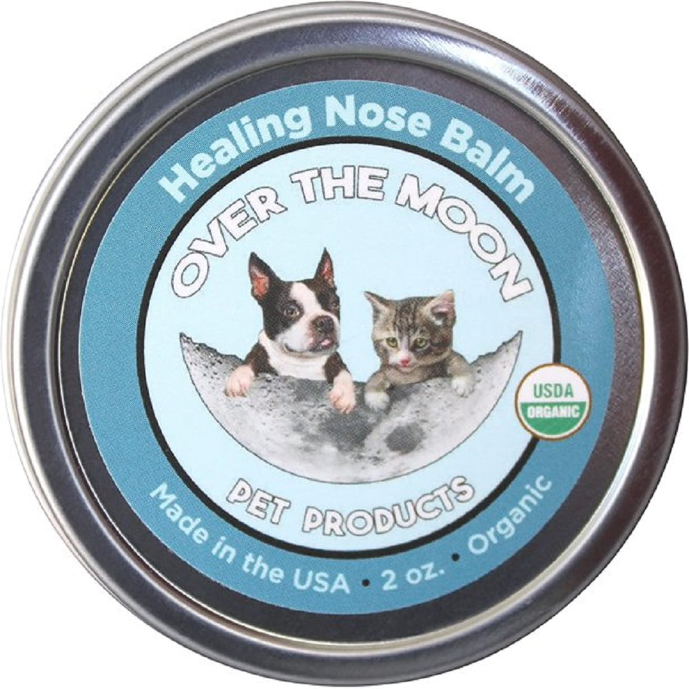Over The Moon Pets Food Flavor Unscented Certified Organic Dogs for All Life stage Animal Nose Balm
