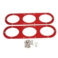 thumbnail image 2 of 6Pieces Aluminium Rear Bumper Race Diversion Diffuser Panel Kits Universal, 2 of 8