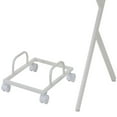 thumbnail image 5 of New White L-Shaped Computer Desk with CPU Holder & X-Frame, 62.5" Wide Corner Desk for Office, 5 of 6