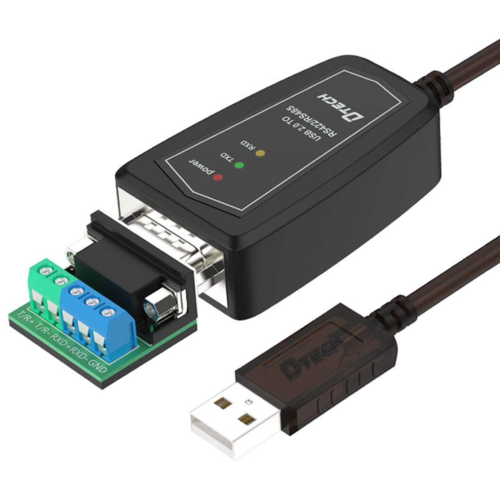 USB to 422 Adapter Cable Automatic Control Interference Cable Length 0.5m - Walmart.com