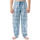 thumbnail image 1 of Pantalón de Pijama para Hombre Corte Relajado IZOD a Cuadros Pastel XL, 1 of 4