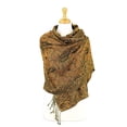 thumbnail image 2 of Paskmlna® Reversible Paisley Pashmina Shawl Wrap Elegant Colors #07, 2 of 5
