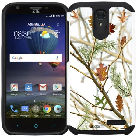 Cricket Zte Grand Phone Cases ZTE Grand X3 Case / ZTE Warp 7 Case - Armatus Gear (TM) Slim Hybrid Armor Case Protective Cover for Cricket ZTE Grand X 3 (Z959) / Boost Mobile ZTE Warp 7 (N9519) ()