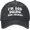 Black, variant on I'm Bob Doing Bob Things Cap Men Women Denim Hat