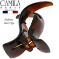 thumbnail image 4 of Camila Paris CP2423 French Hair Clip for Women, 2 Teeth Ponytail Holder, Tortoise Shell, Girls Hair Claw Clips Jaw Fashion Styling Hair Accessories for Women, Strong Hold No Slip Grip, Made in France, 4 of 26