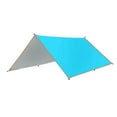 thumbnail image 1 of Greeniant Toldo impermeable lona carpa sombra plegable multiusos Mat dosel sombrilla playa refugio jardín Camping Picnic carpas Azul 3*5M Greeniant OD030463-03, 1 of 6